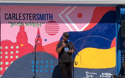 Street Art Films  – Carlester Smith mural  (2021)